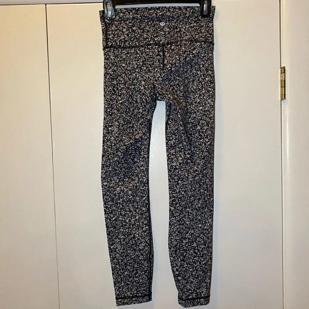 LULULEMON Wunder Under Hi-Rise 7/8 Tight (Full-On Luxtreme) Daisy Dust Alpine 4